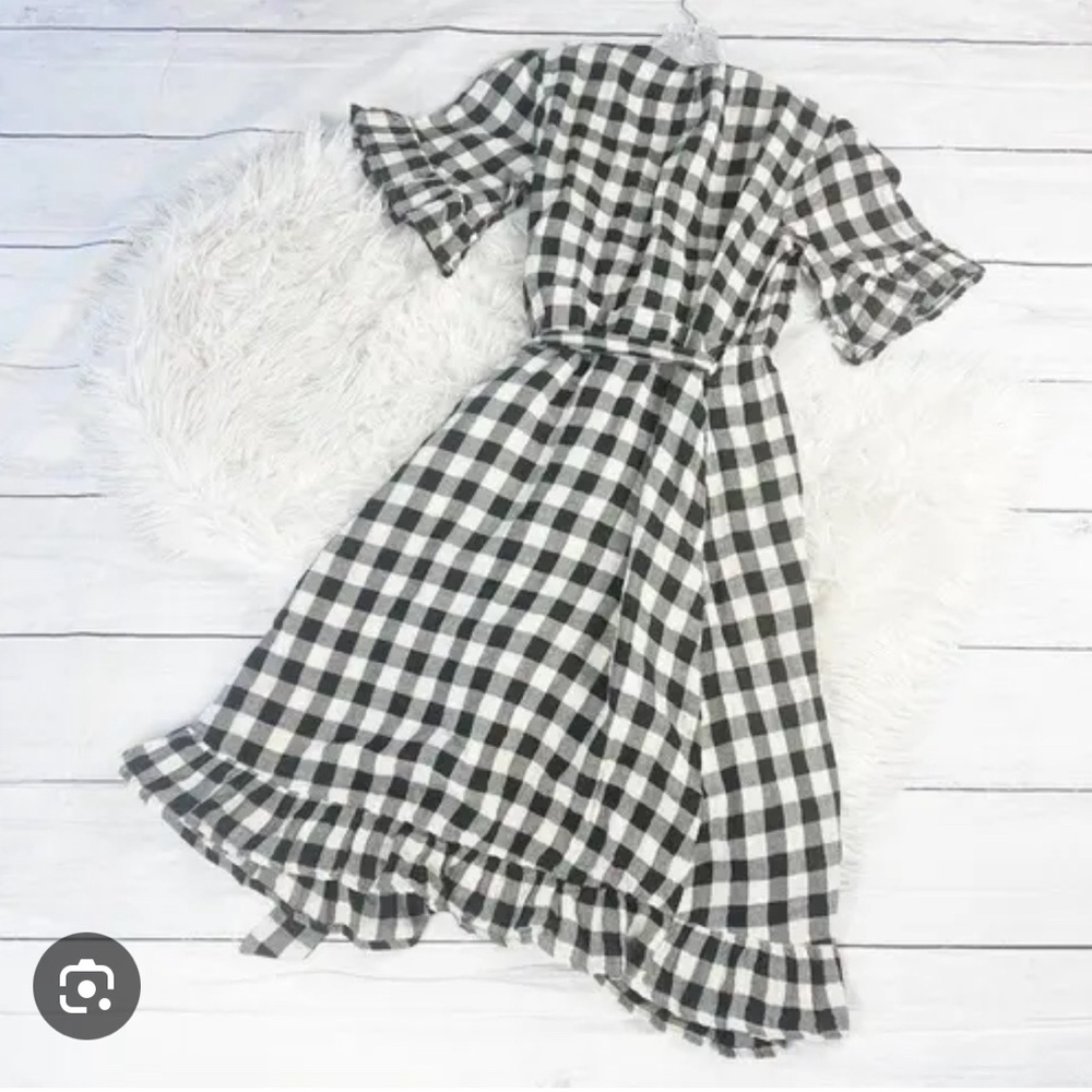 NWT Anthropologie Isabella Sinclair “Mildred” Wrap Dress -Sz Large